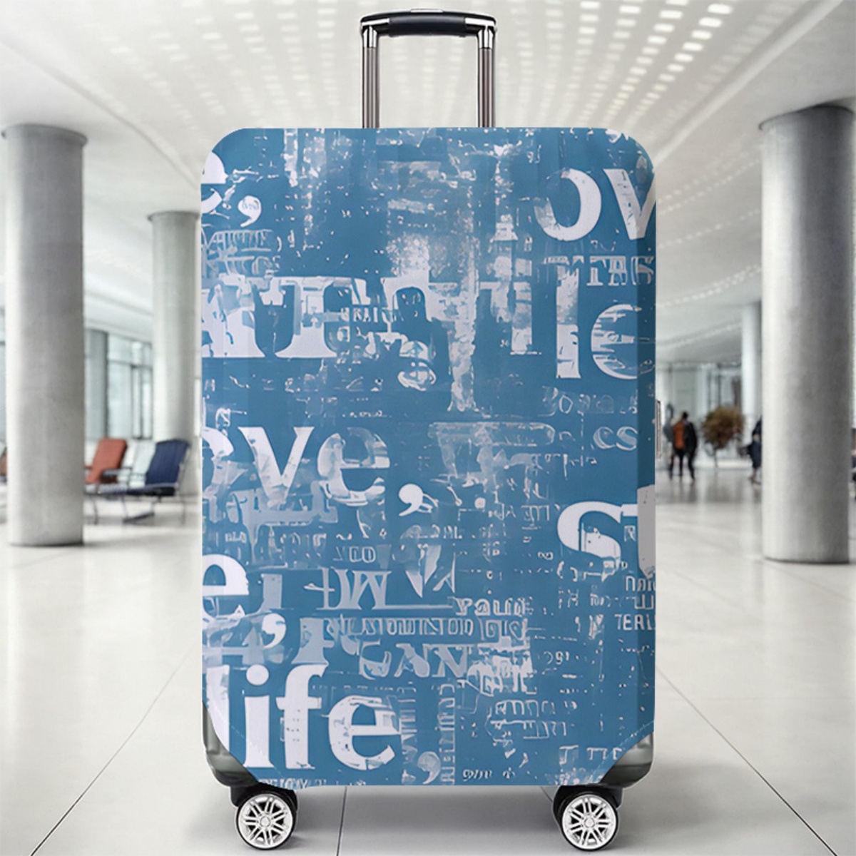 Waterproof Suitcase Cover Protector - Luggage Cover Protector Elastic Waterproof Dustproof