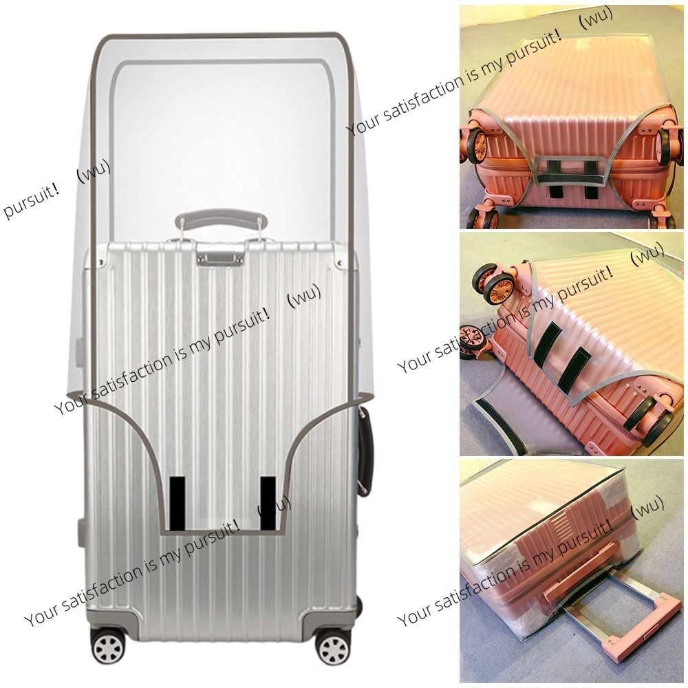 Luggage Protective Cover Transparent - PVC travel transparent waterproof luggage protective