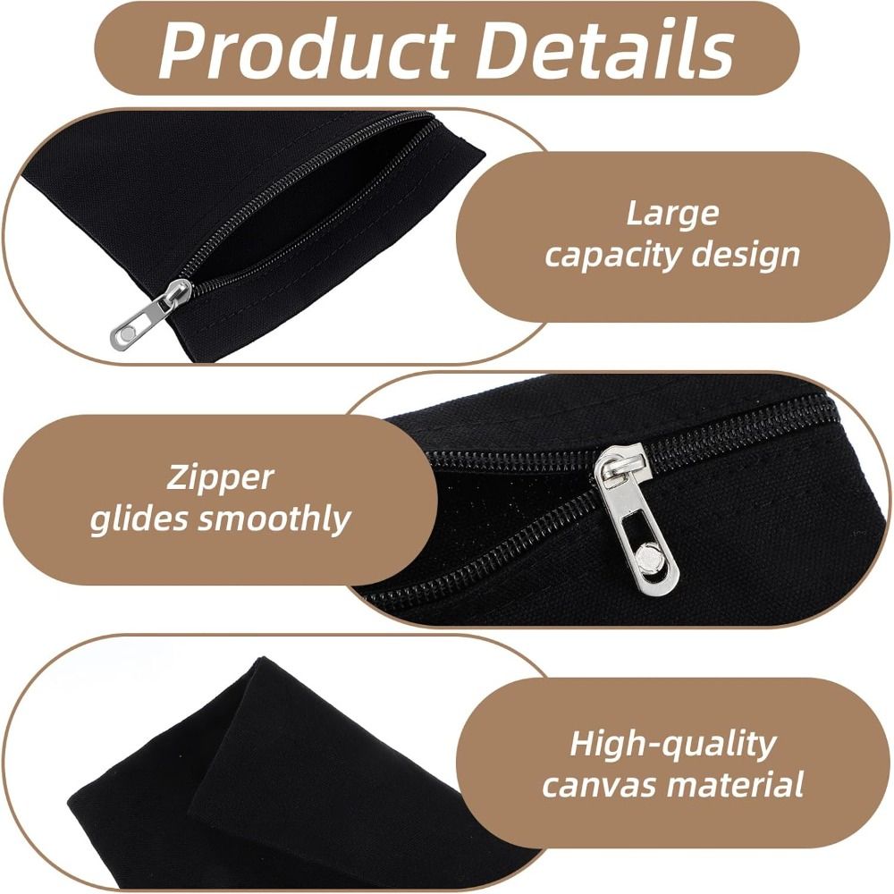 Wallets - New with Zipper Sew-in Side Hidden