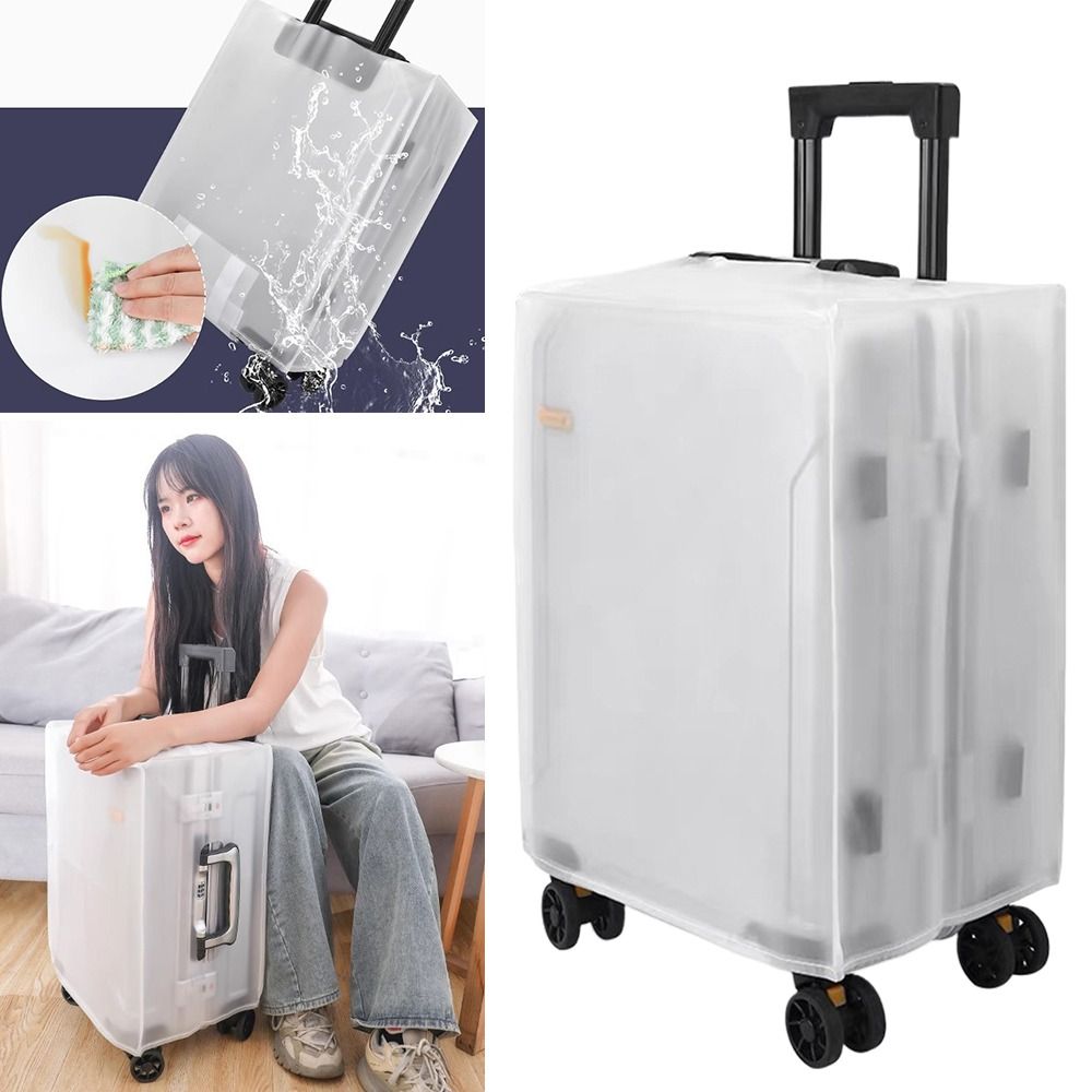 Waterproof Suitcase Cover Protector - New Frosted Luggage Protector Cover Dustproof