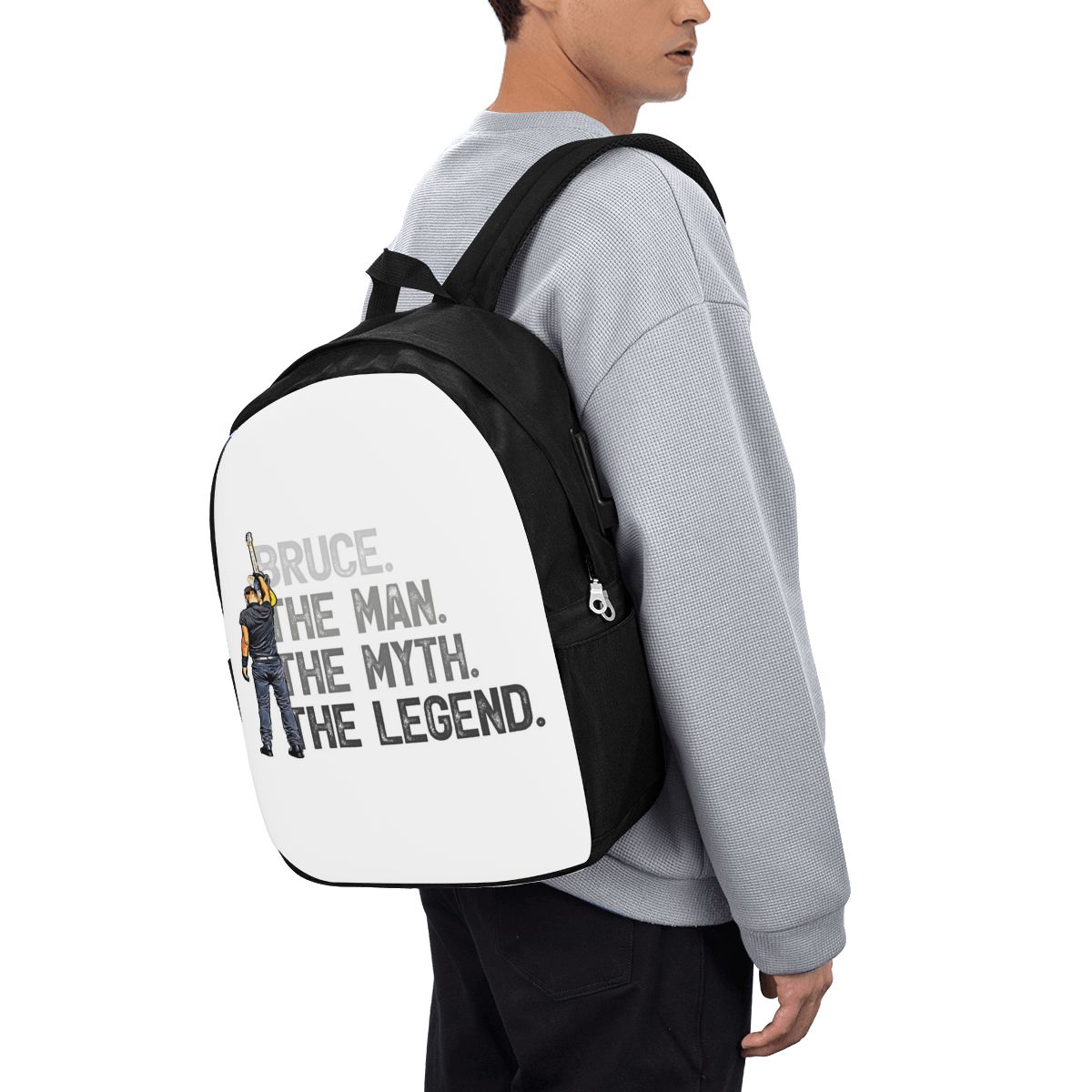 Travel Bags - Bruce Springsteen Backpack Travel Notebook Bag