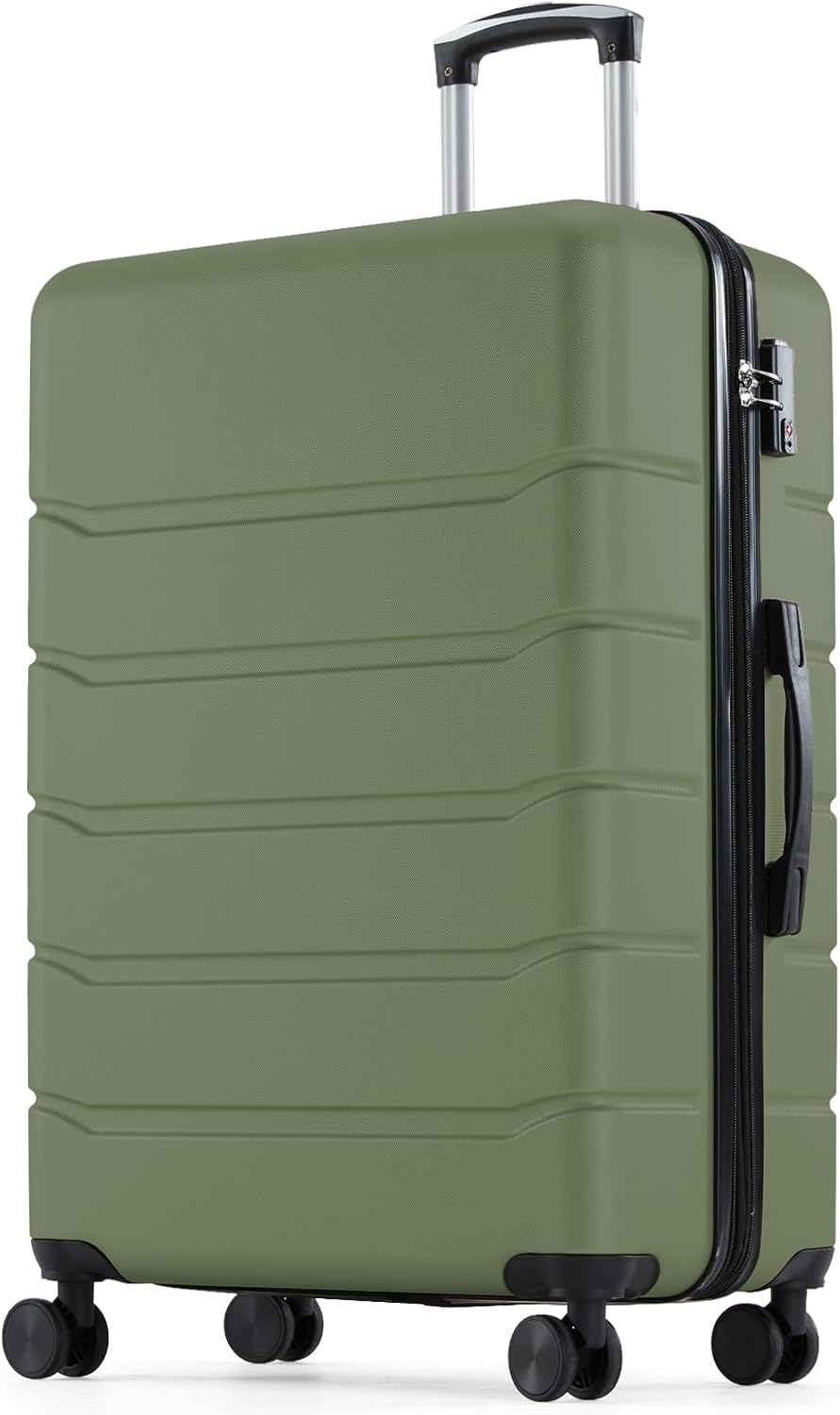 Expandable Hard Shell Luggage Set - 28 Inch Carry on Luggage, Hard