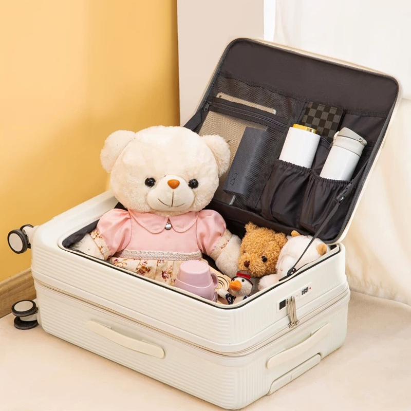 Front Opening Laptop Luggage 24 Inch - Hot!New 20/22/24/26/28 inch women Front opening