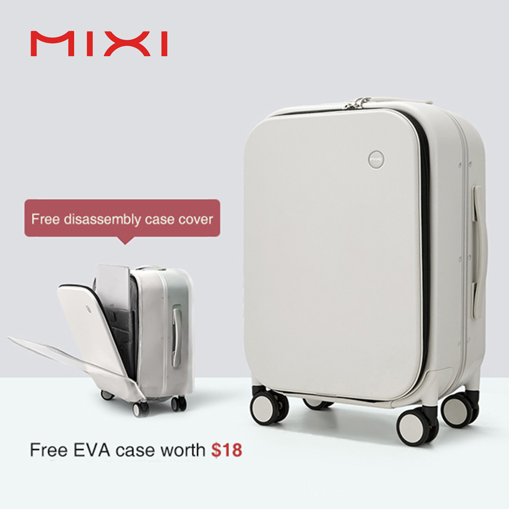 Aluminum Frame Carry On Luggage - Mixi Patent Design Aluminum Frame Suitcase