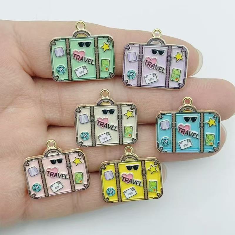 Handbags - 10pcs Fashion Enamel Printed Handbag Series