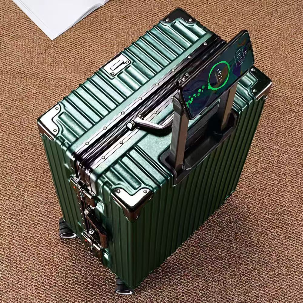 Aluminum Frame Carry On Luggage - 【drop deal】aluminum frame suitcase with 108
