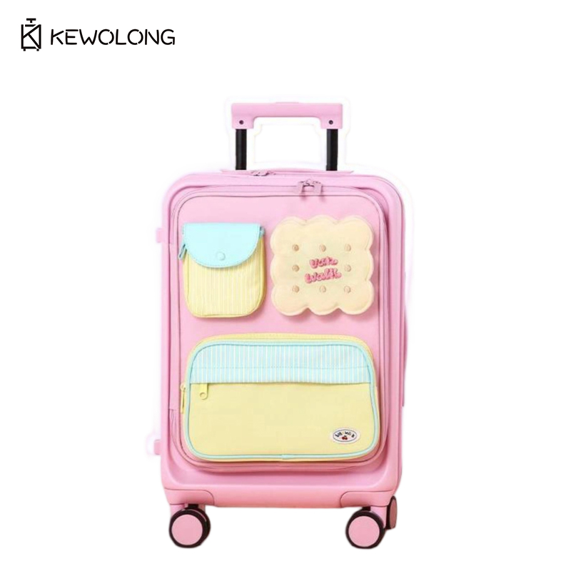 Spinner Wheel Rolling Suitcase 20 Inch - 20 Inch Cute Front Opening Spinner