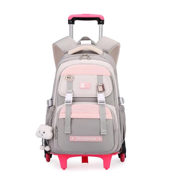 Foldable Rolling Luggage Bag - Travel Rolling Luggage backpack for girls