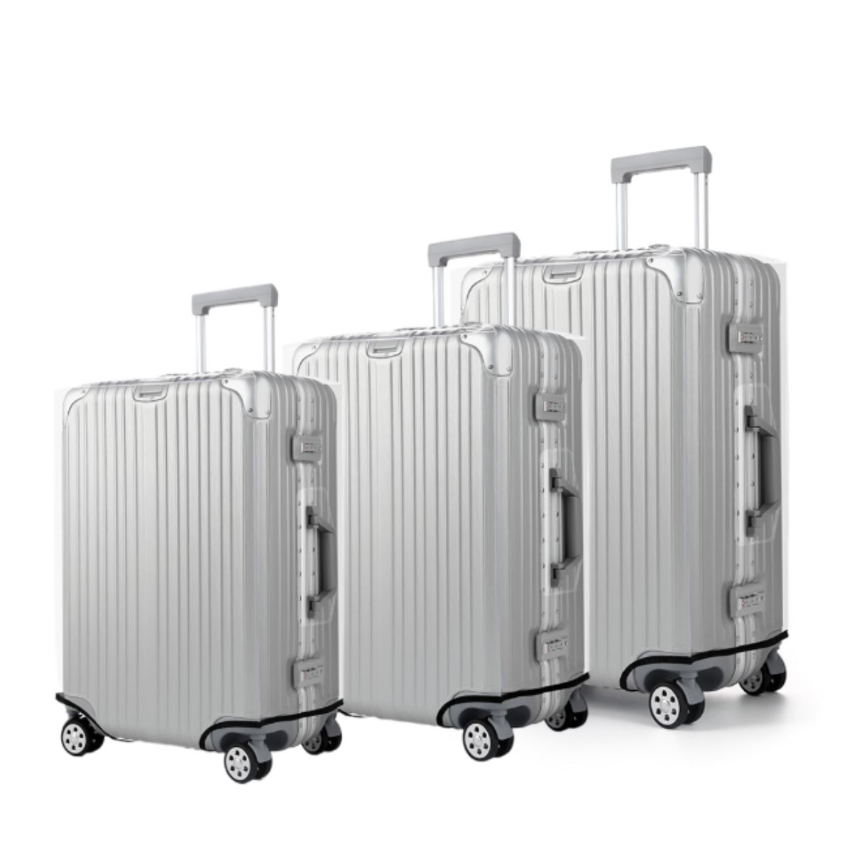 Waterproof Suitcase Cover Protector - Thicken Clear Luggage Cover Protector,18” 20