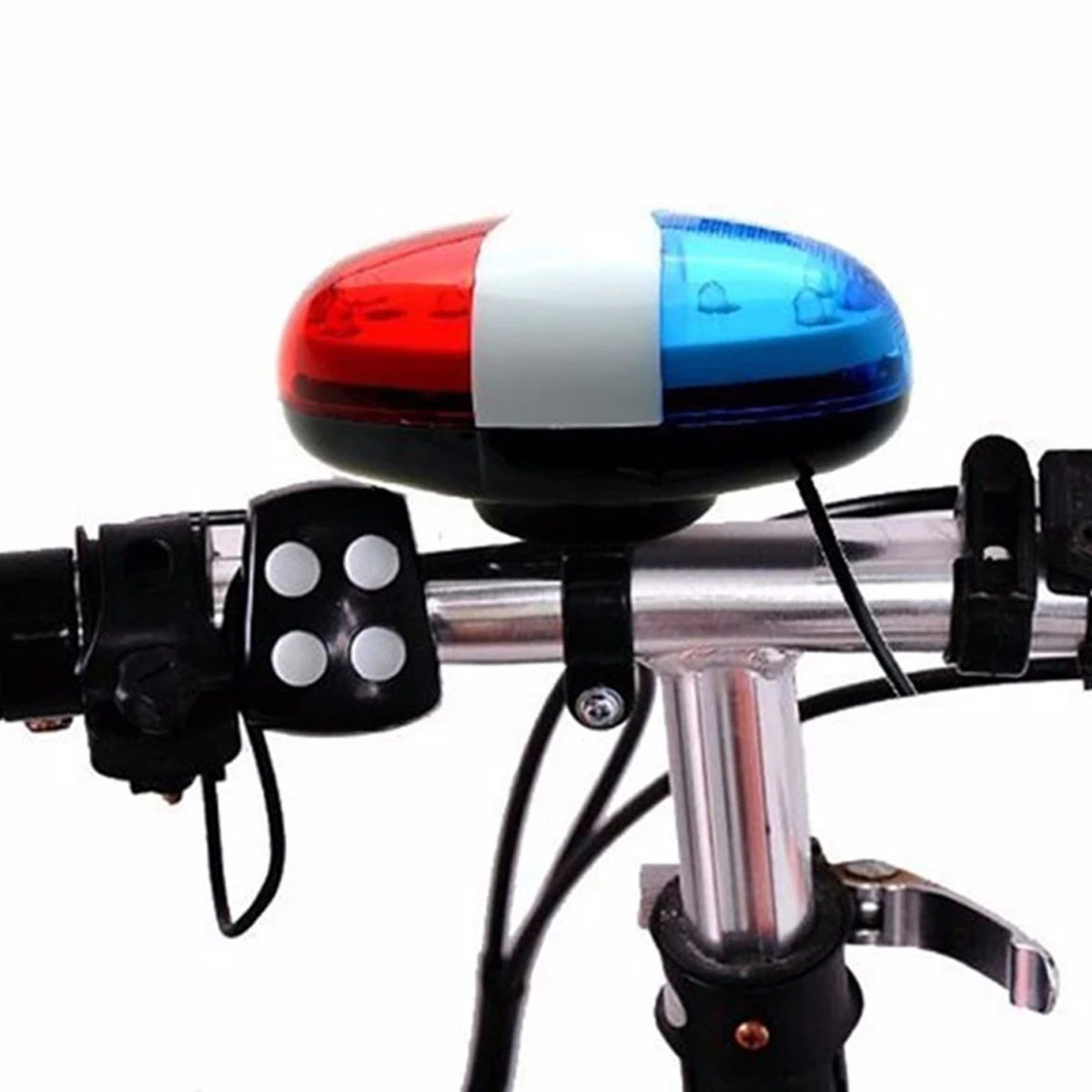 Kids Ride On Suitcase Scooter - Bicycles Bell Police Car Light 6