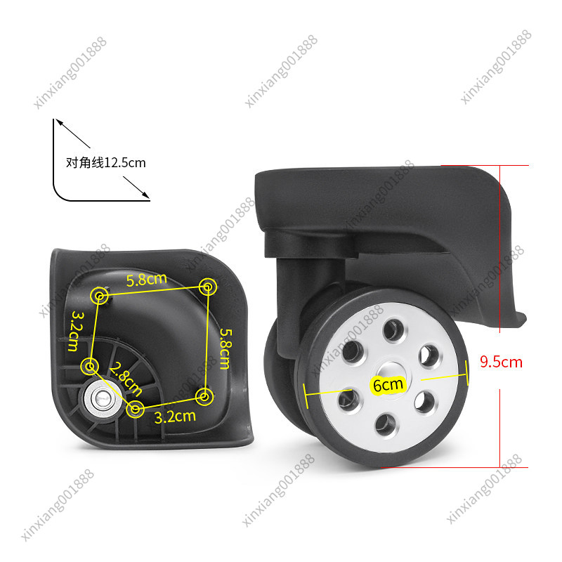 For RIMOWA Luggage Replacement - Silent Replacement Luggage Wheels 评论和价格