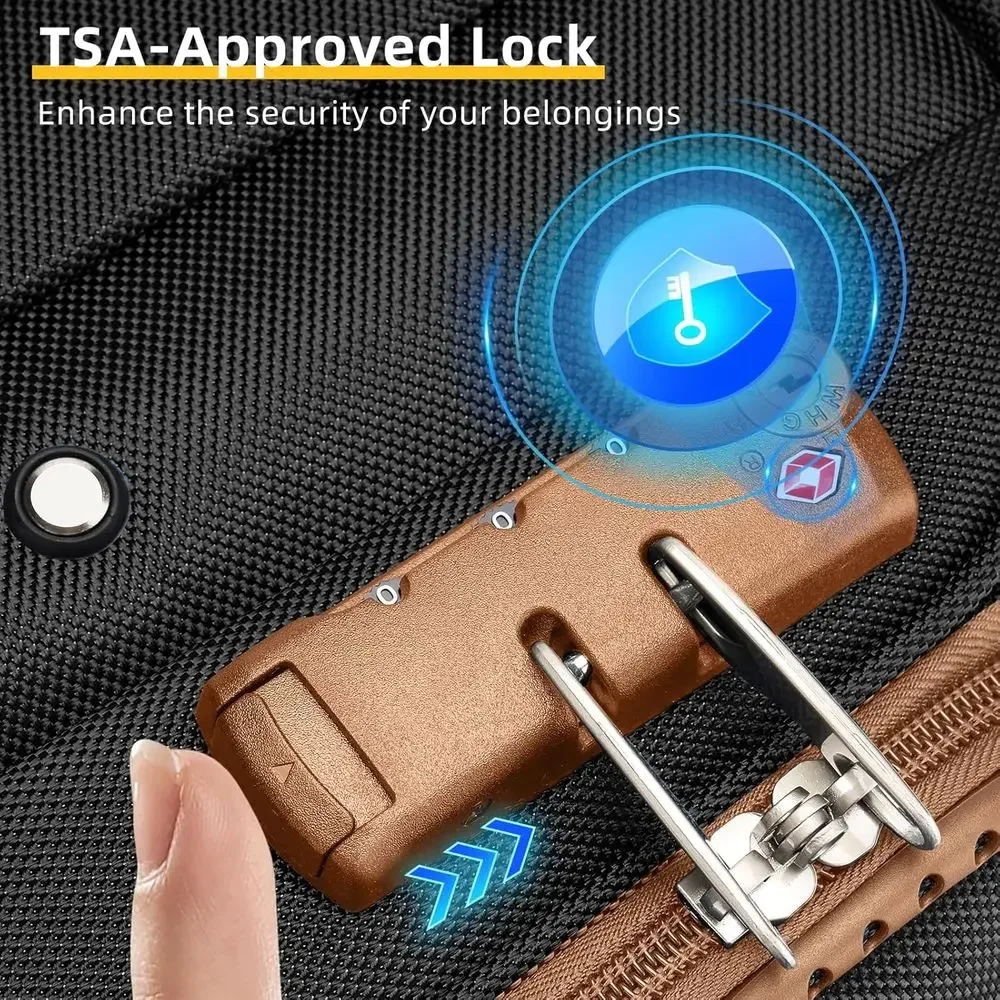 5-Piece Expandable Suitcase Se - Expandable Hard Shell Luggage Set 评论和价格