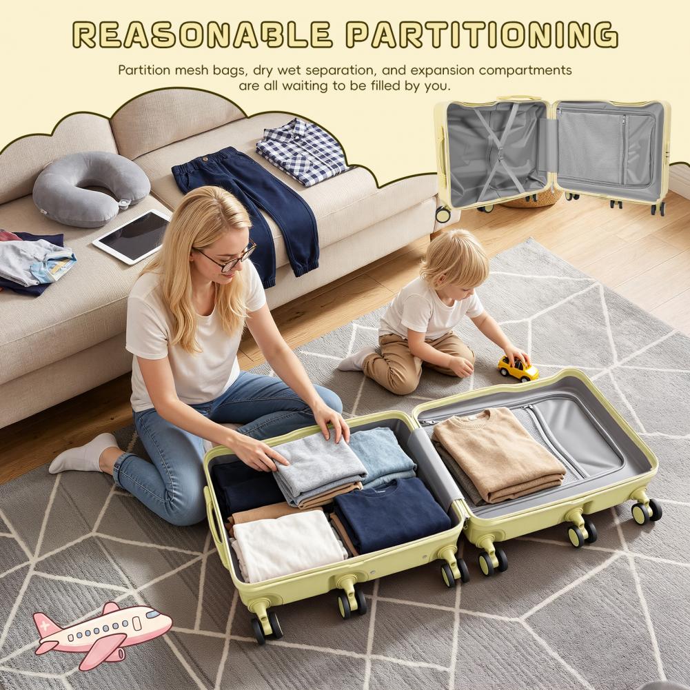 20 Inch Kids Ride-On Luggage F - Kids Ride On Suitcase Scooter 评论和价格
