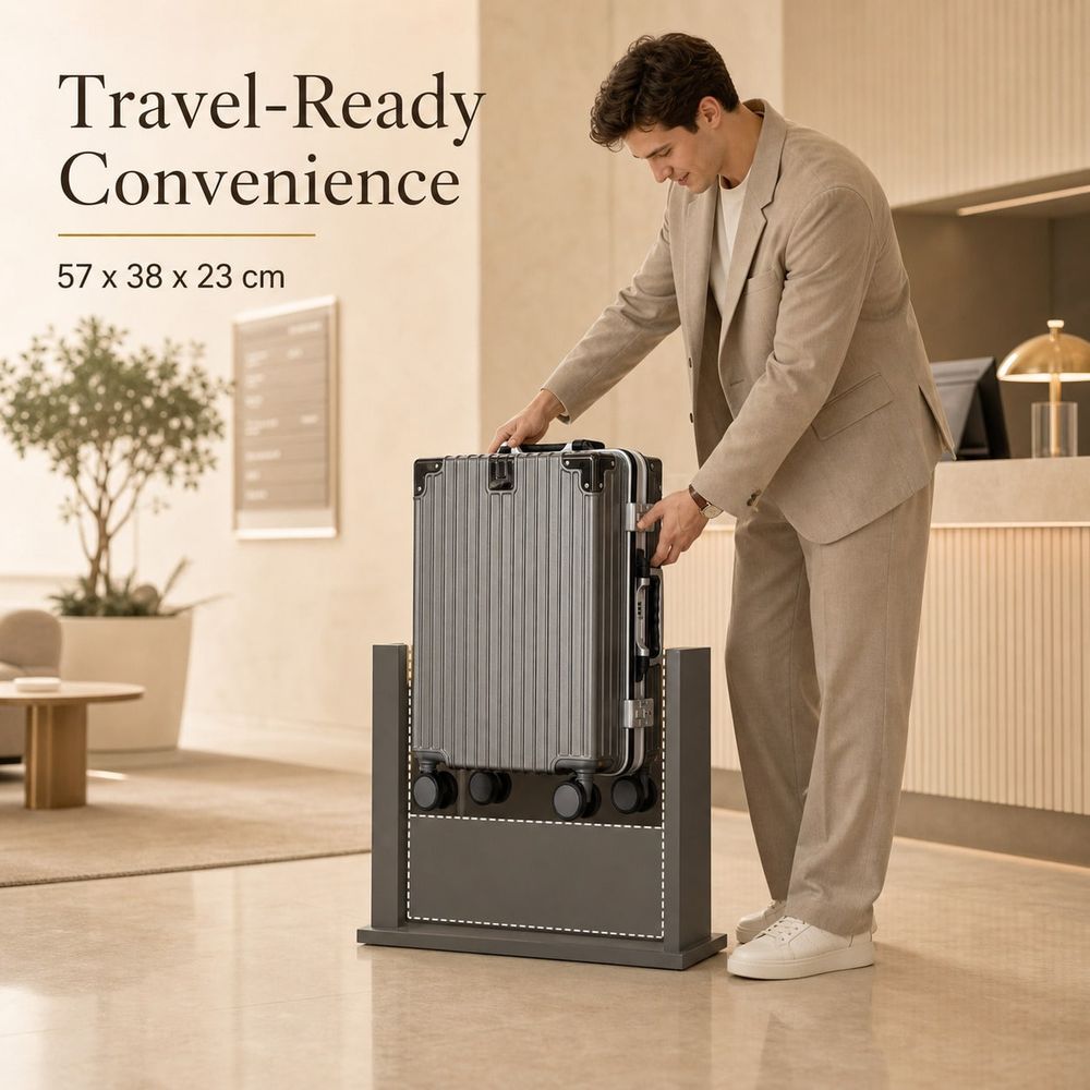 Carry On Suitcase Airline Appr - Aluminum Frame Carry On Luggage 评论和价格