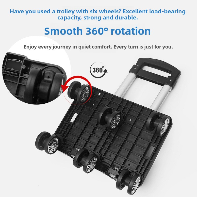 Portable Aluminum Alloy Six-Wh - Aluminum Frame Carry On Luggage 评论和价格