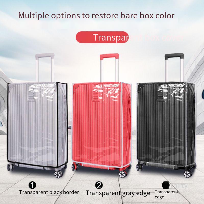 Suitcase protective cover, tra - Luggage Protective Cover Transparent 评论和价格