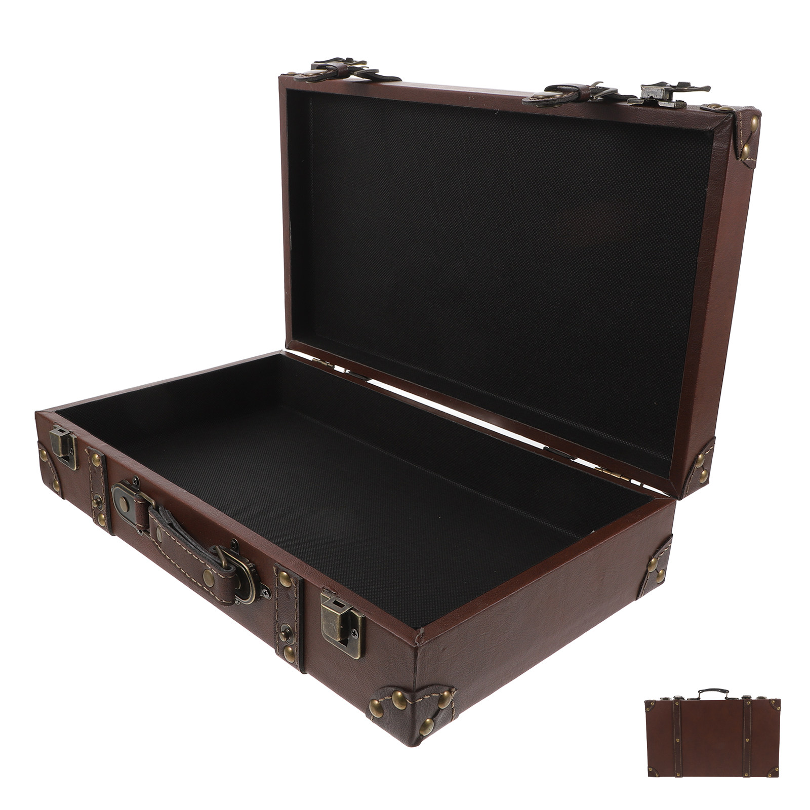 Classic British Style Vintage  - Retro Vintage Trunk Suitcase 评论和价格