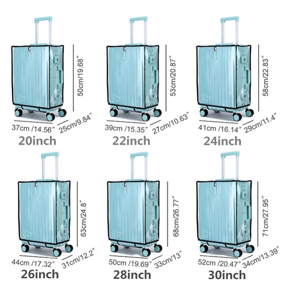 New Travel Luggage Protector C - Luggage Protective Cover Transparent 评论和价格