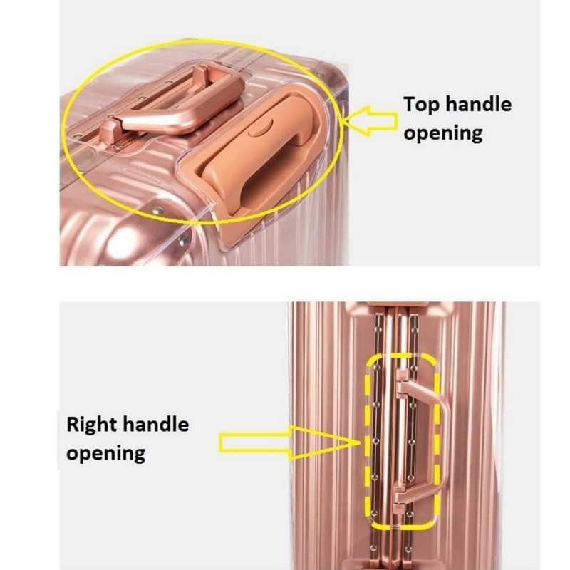 Waterproof Wheeled Suitcase Du - Luggage Protective Cover Transparent 评论和价格