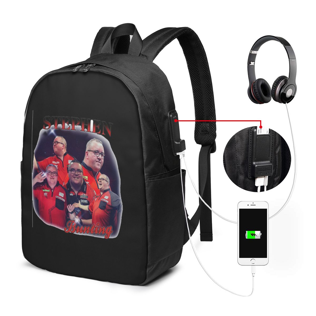 Stephen Bunting Bootleg Backpa - Travel Bags 评论和价格