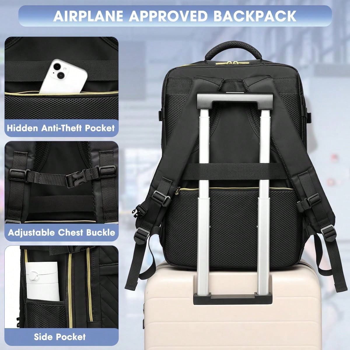 Large Carry On Travel Backpack - Luggage 评论和价格