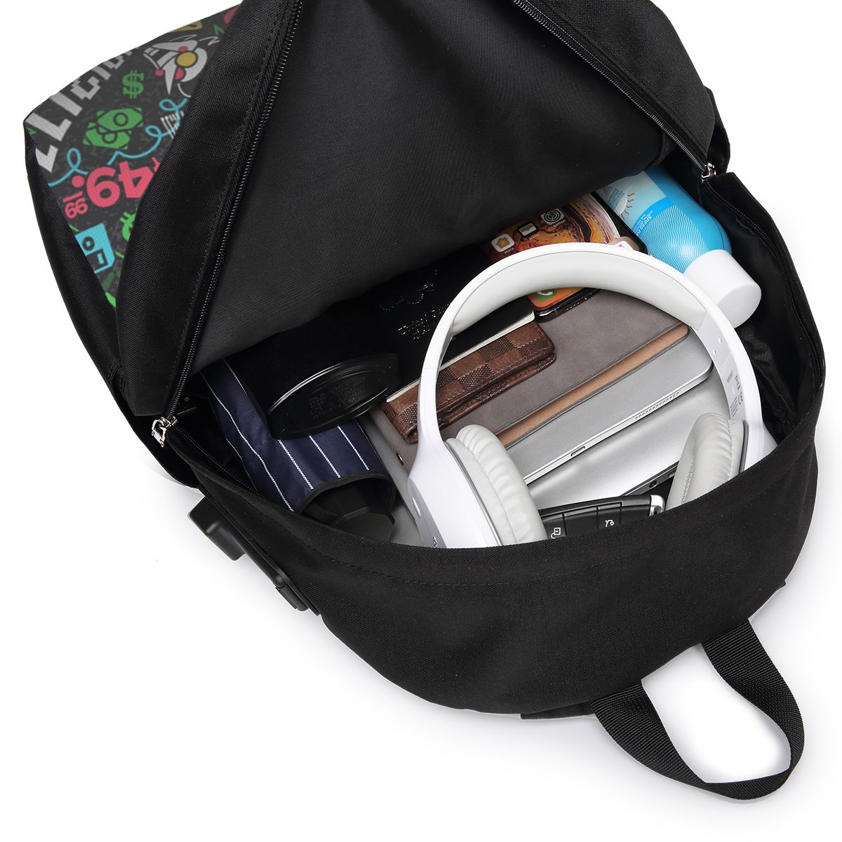Deltarune SPAMTON G Backpack T - Travel Bags 评论和价格
