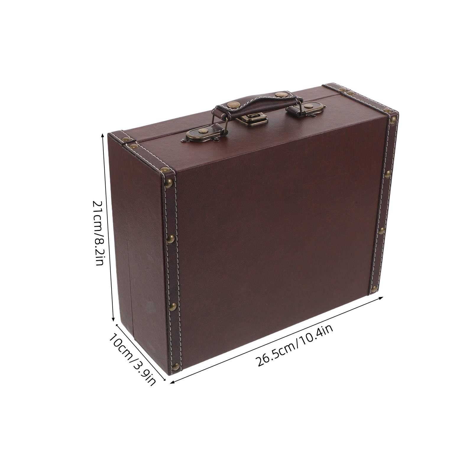 Vintage Suitcase Prop Retro Wo - Retro Vintage Trunk Suitcase 评论和价格