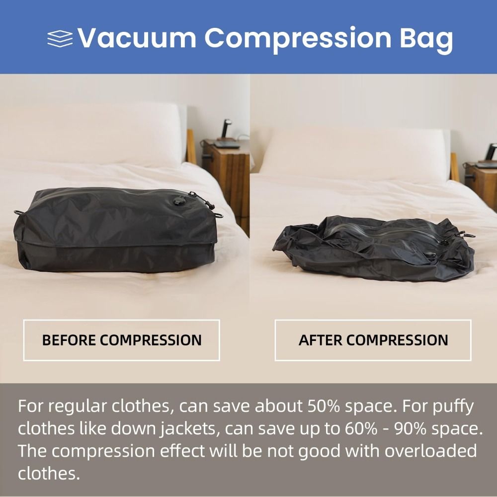 Reusable Vacuum Bags for Trave - Luggage 评论和价格
