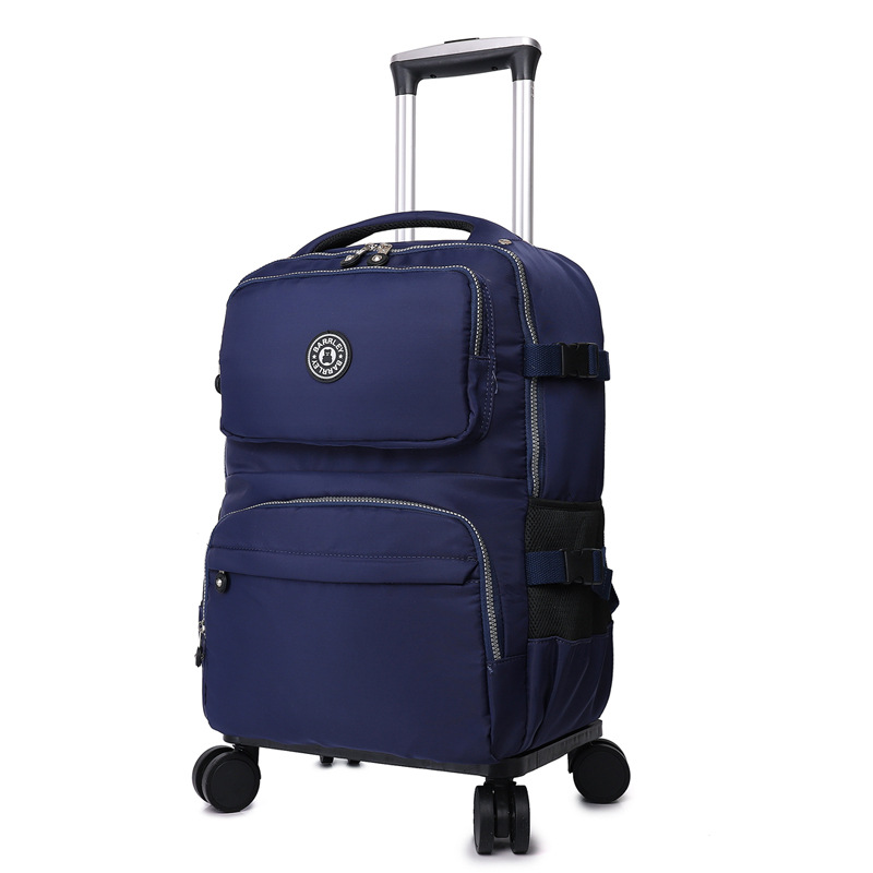 Women Travel Trolley Suitcase  - Foldable Rolling Luggage Bag 评论和价格