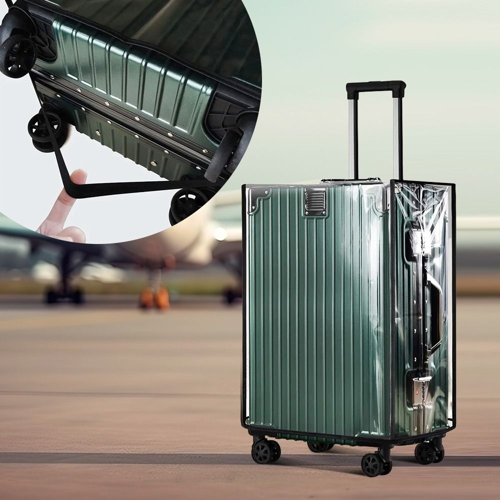 18-30 Inch Travel Luggage Cove - Luggage Protective Cover Transparent 评论和价格