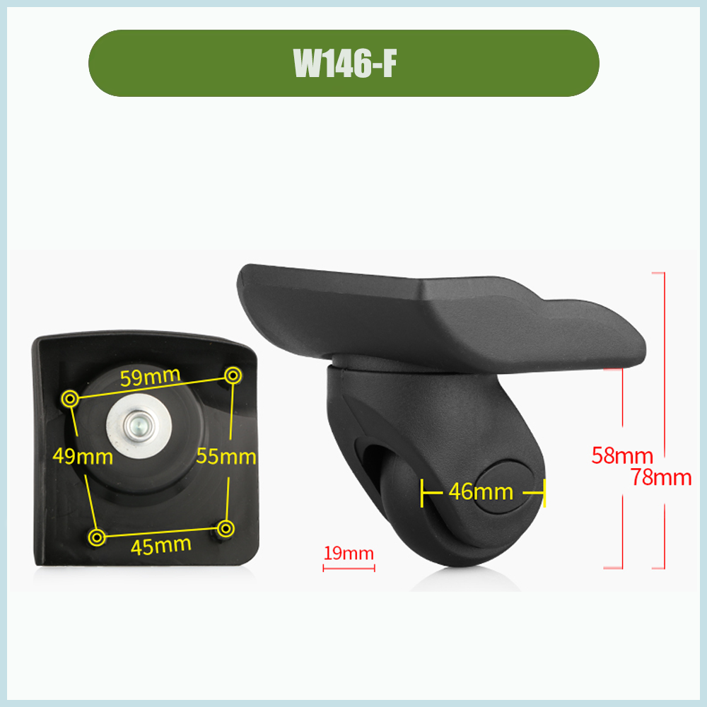 Replacement Spinner Caster Whe - Silent Replacement Luggage Wheels 评论和价格