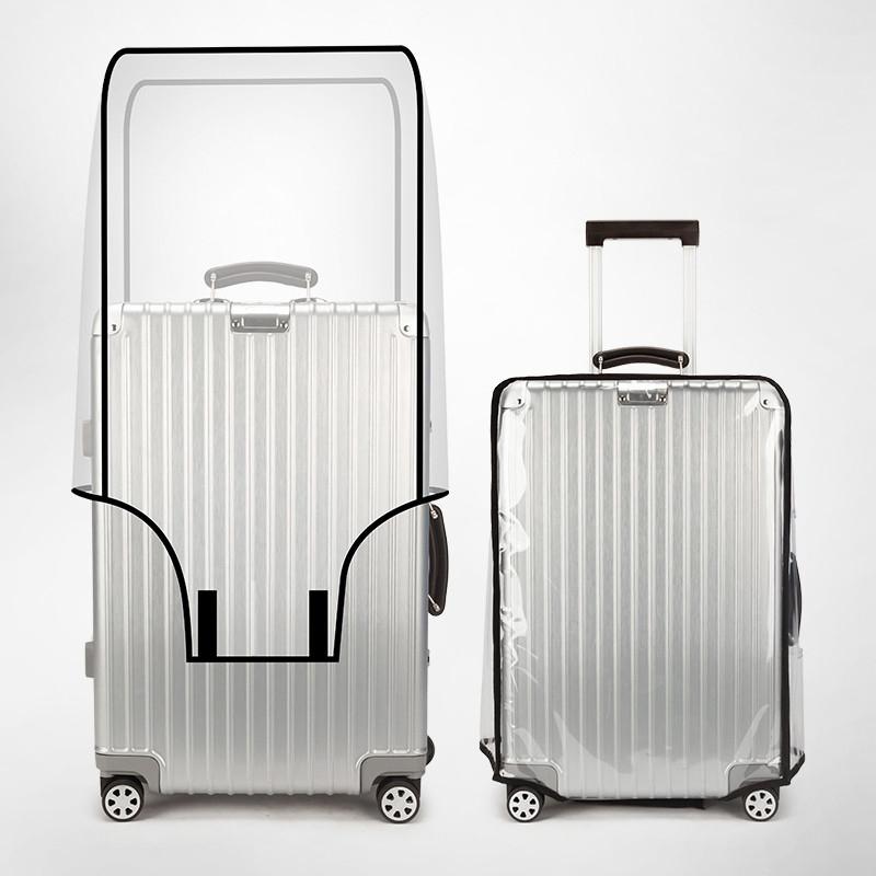 2027 Travel Transparent Luggag - Luggage Protective Cover Transparent 评论和价格