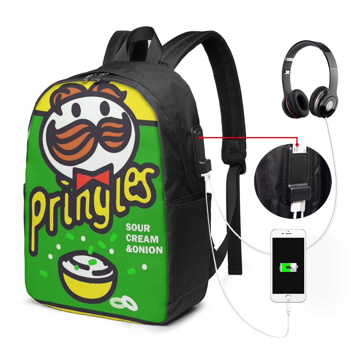 Potato Crisps Chips Pringles P - Travel Bags 评论和价格