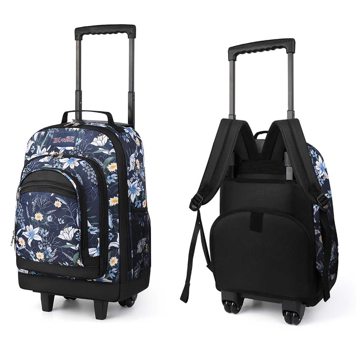 20 Inch Rolling Backpacks For  - Foldable Rolling Luggage Bag 评论和价格