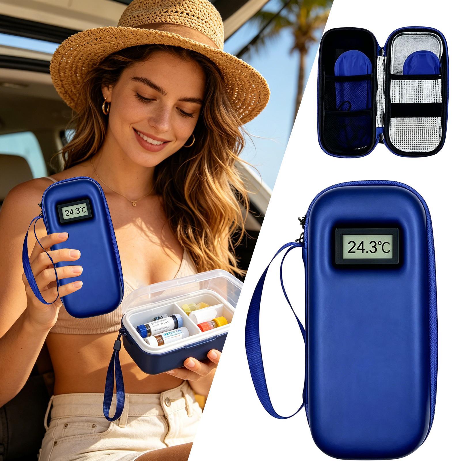 Cooler Travel Case With Temp D - Travel Bags 评论和价格
