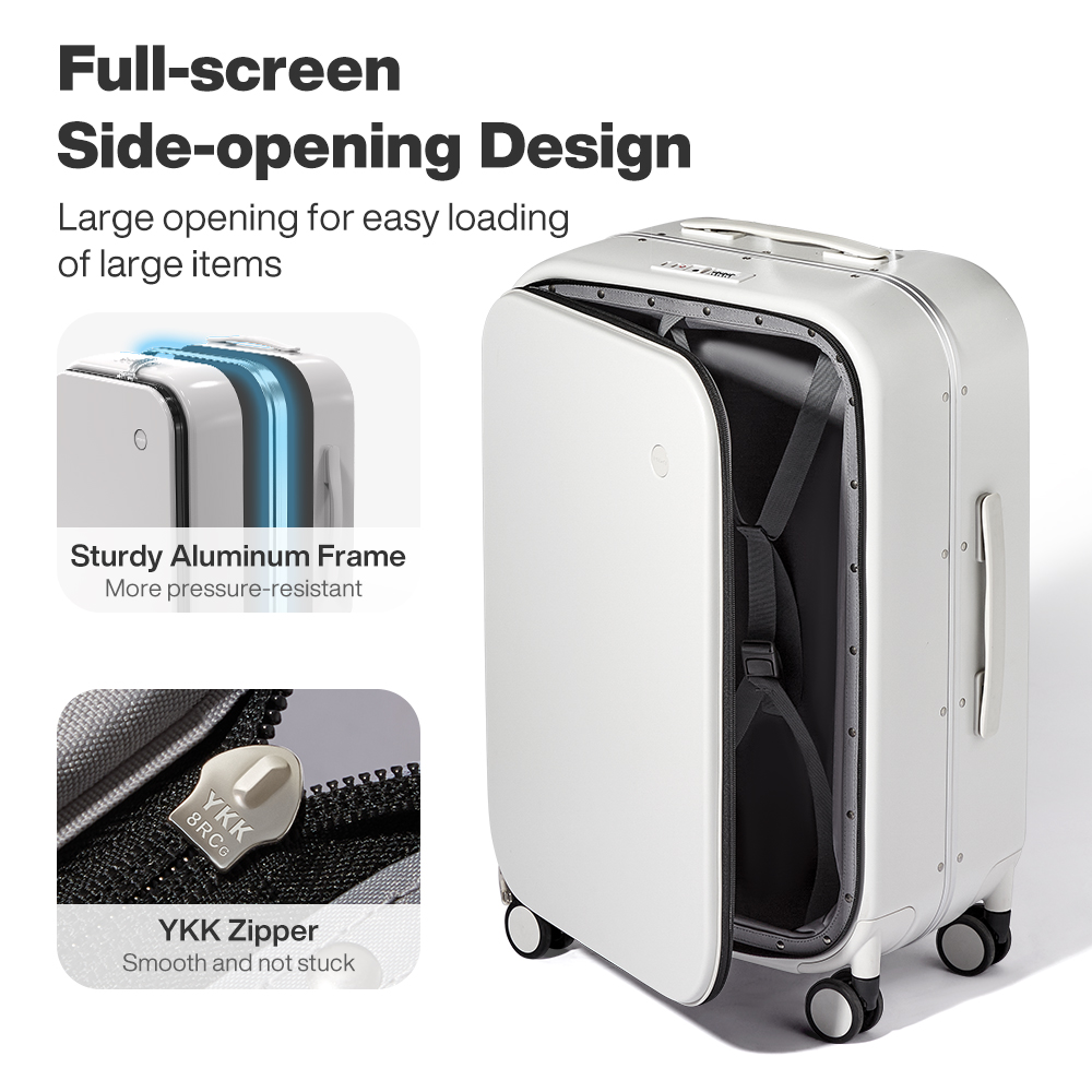 Mixi New PC Aluminum Frame Sui - Aluminum Frame Carry On Luggage 评论和价格