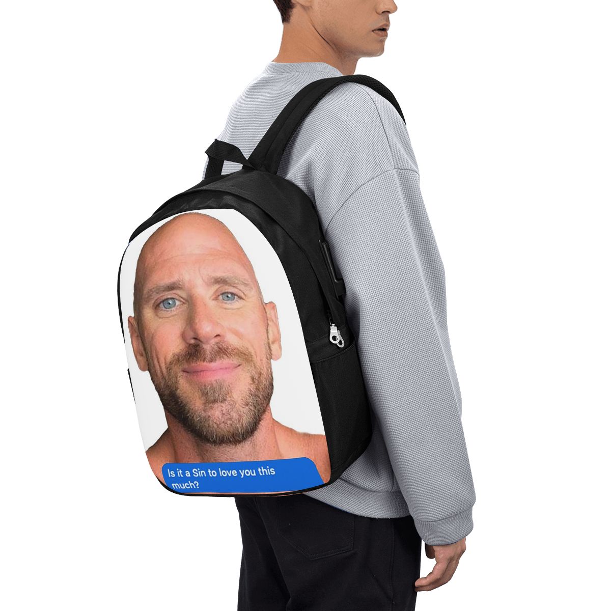 Johnny Sins Flirty Text Bubble - Handbags 评论和价格
