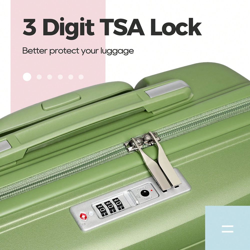 3Piece Hardshell Luggage Set,  - Expandable Hard Shell Luggage Set 评论和价格