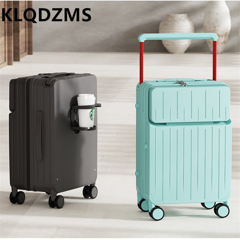 KLQDZMS 24 Inch Luggage Compar - Front Opening Laptop Luggage 24 Inch 评论和价格