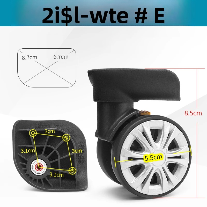 Red Eagle L-W suitcase univers - Silent Replacement Luggage Wheels 评论和价格