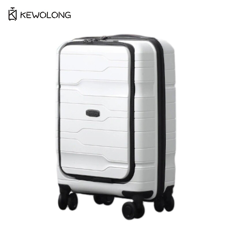 20 Inch Front Opening Carry On - Cabin Size Lightweight Travel Trolley 评论和价格
