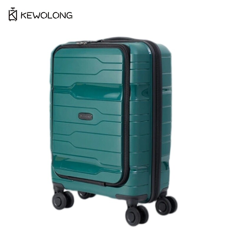 20 Inch Front Opening Carry On - Cabin Size Lightweight Travel Trolley 评论和价格