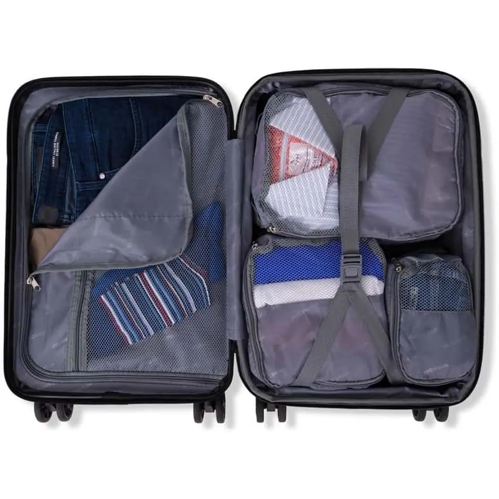 Expandable Spinner Luggage Set - Expandable Hard Shell Luggage Set 评论和价格