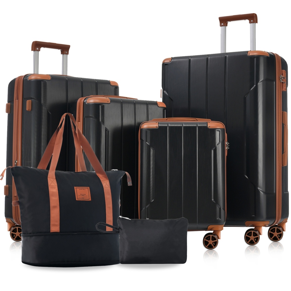 Hardshell Luggage Sets 6 Piece - Expandable Hard Shell Luggage Set 评论和价格