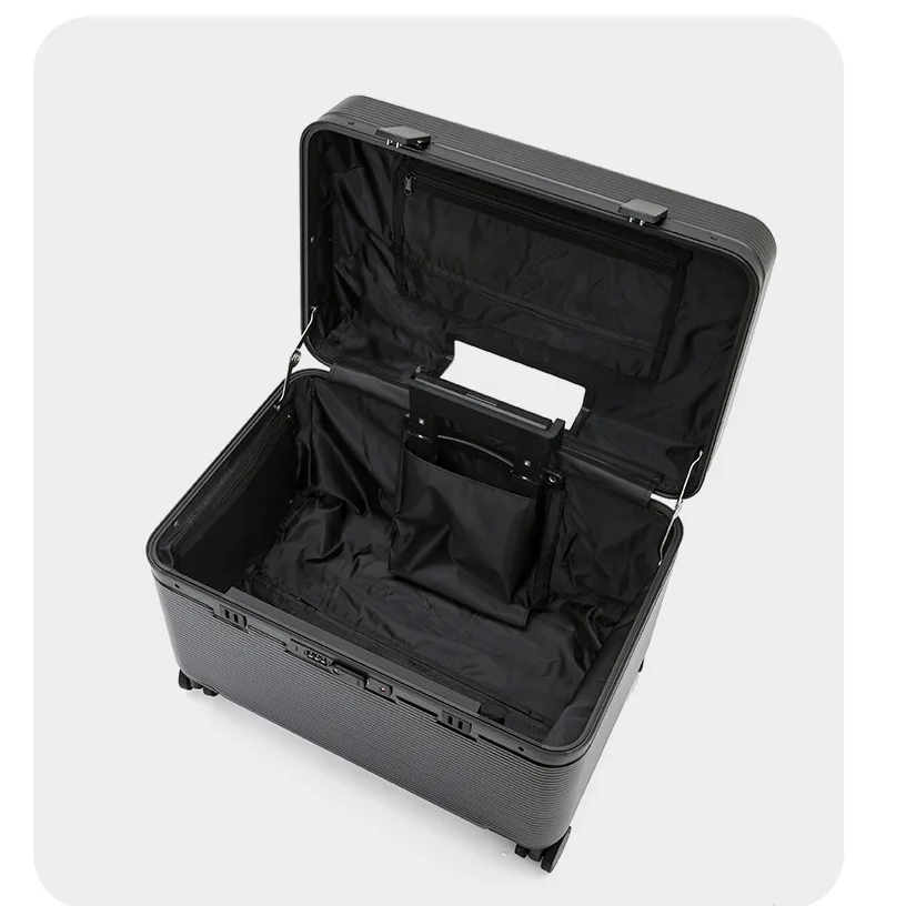 Bunnyfly Captain's Travel Case - Aluminum Frame Carry On Luggage 评论和价格