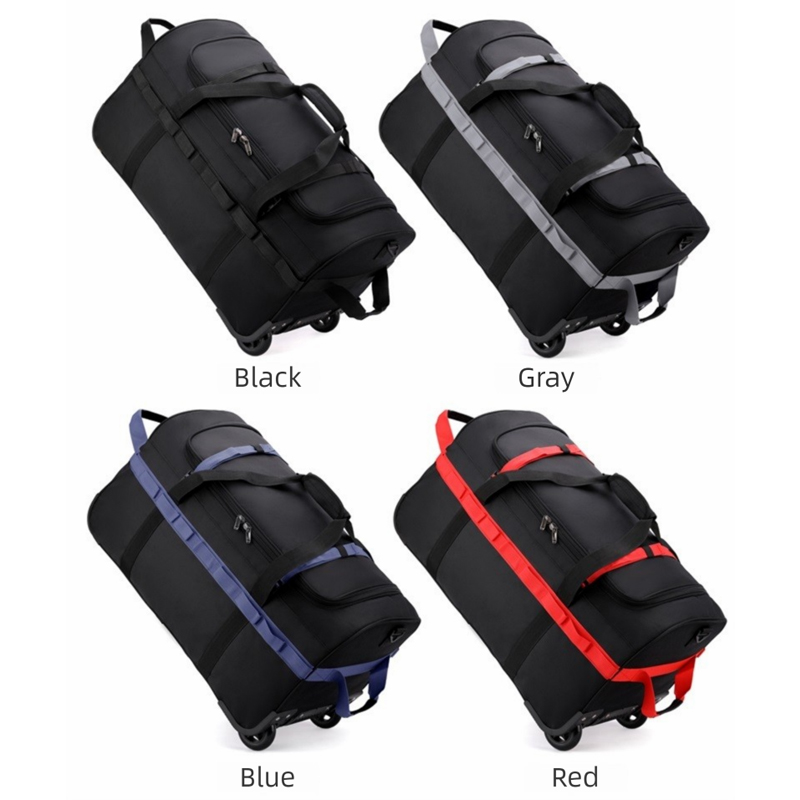 Heavy-Duty Wheeled Duffel Bag  - Foldable Rolling Luggage Bag 评论和价格