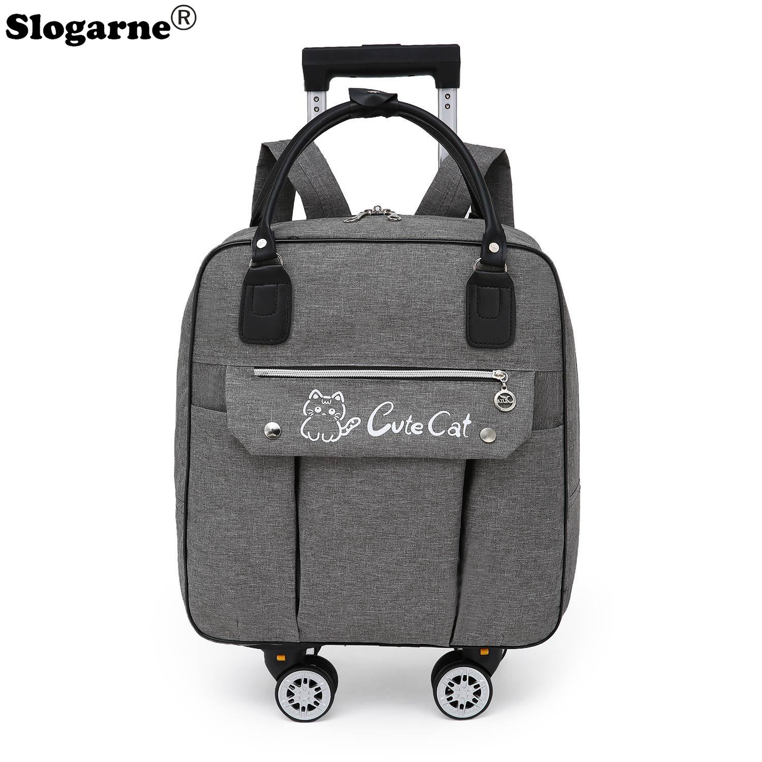 Trolley Large Capacity Travel  - Foldable Rolling Luggage Bag 评论和价格