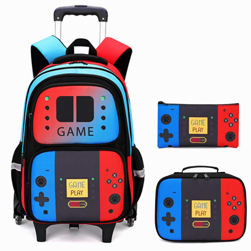 3PCS Kids Rolling Backpack for - Foldable Rolling Luggage Bag 评论和价格