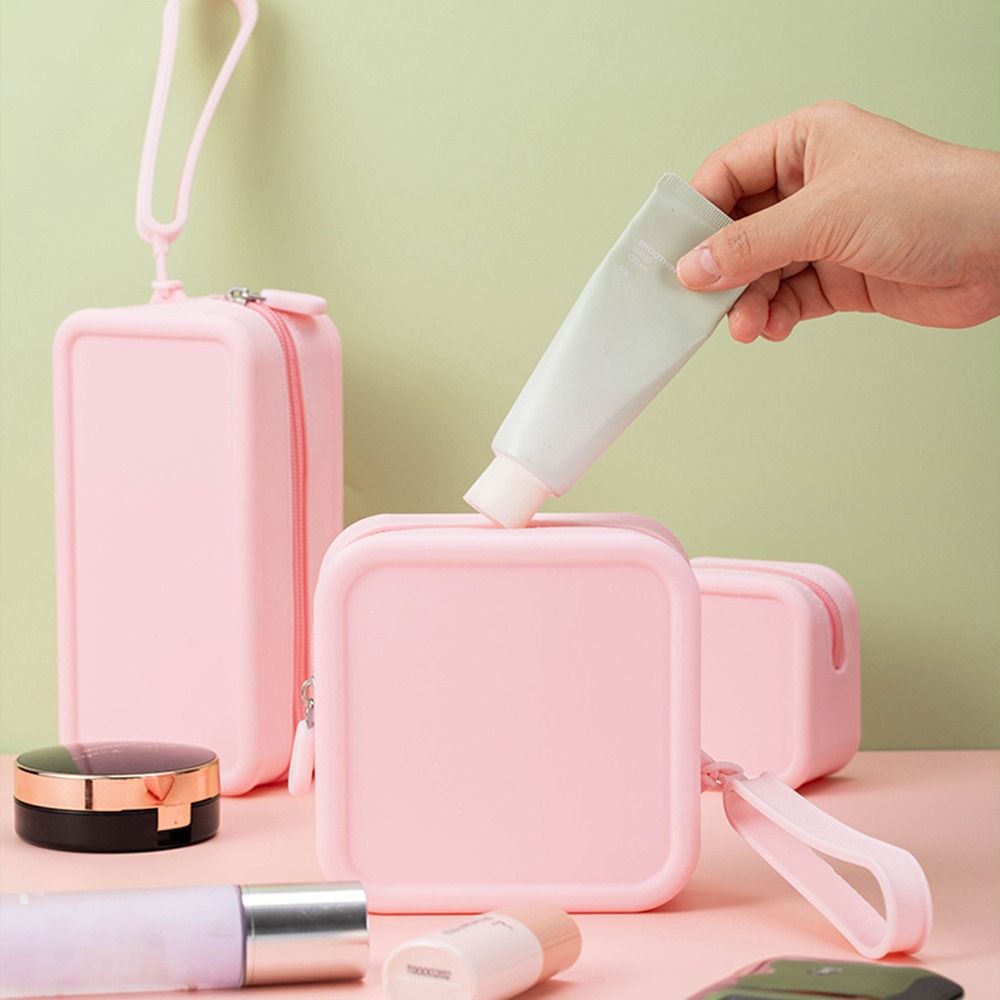 Portable Silicone Coin Purse L - Cosmetic Bags 评论和价格