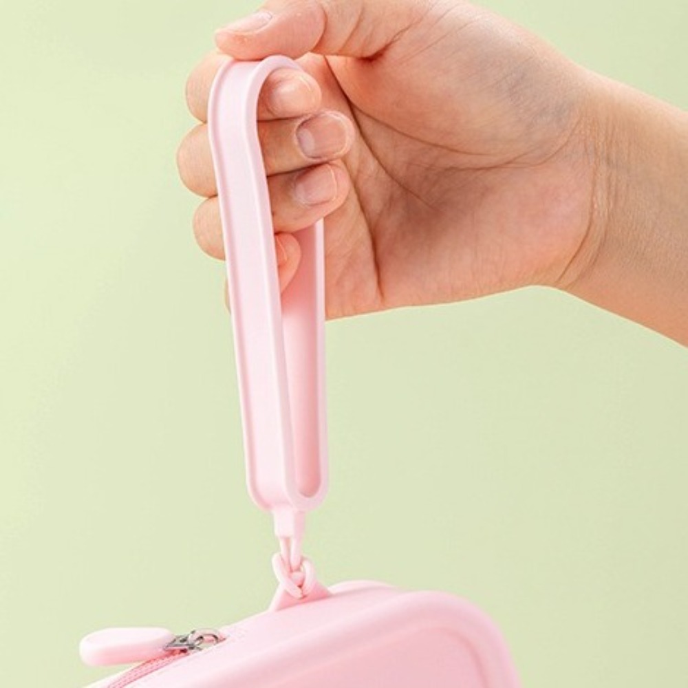 Portable Silicone Coin Purse L - Cosmetic Bags 评论和价格